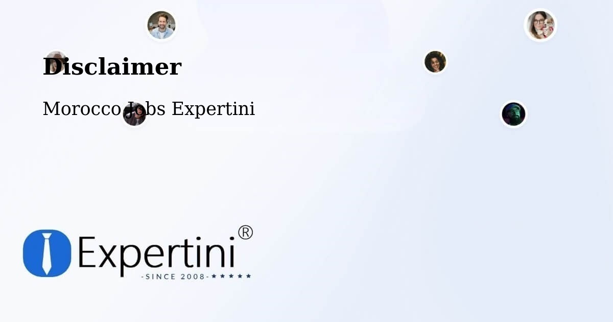Disclaimer – Arbaoua - Morocco Jobs Expertini
